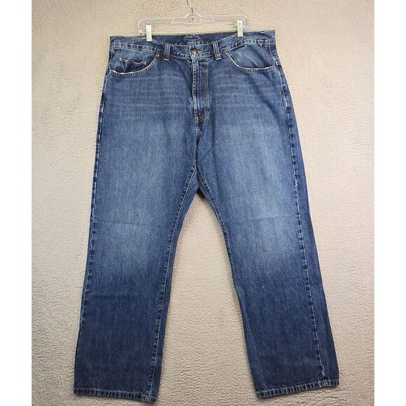 Nautica Jeans Mens 40x34 Blue Relaxed Fit Baggy Y2K‎ Denim - Picture 1 of 15